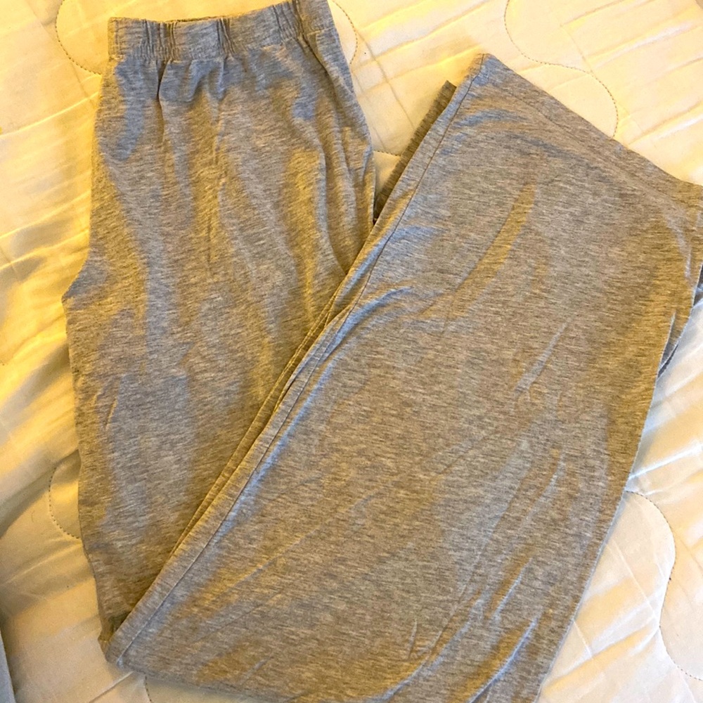 Grey lightweight sweatpants